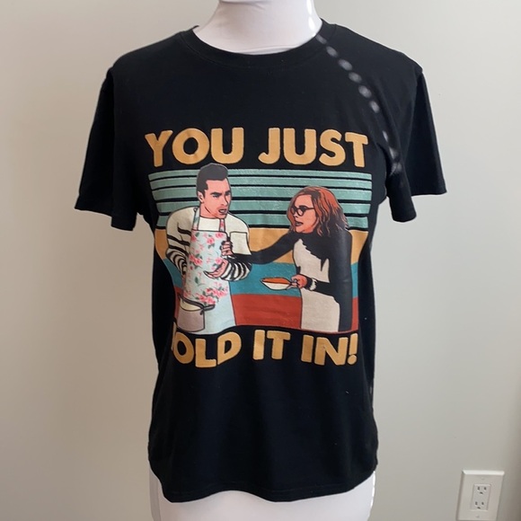 Schitts Creek Just Fold It In Tee Shirt - Picture 2 of 7